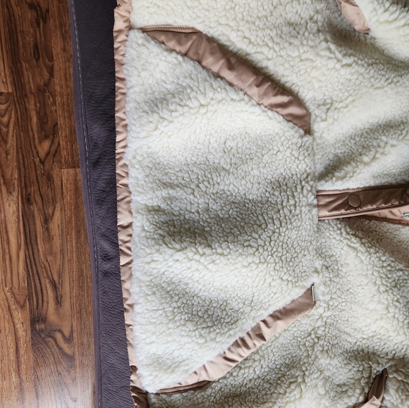 BNWOT Women's size Large Authentic COACH sherpa Jacket - Picture 2 of 8